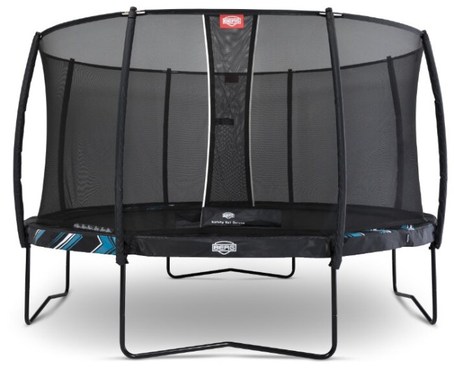 Каркасный батут Berg Champion Regular 430 Levels + Safety Net Deluxe 430х430 см Каркасный батут Berg Champion Regular 430 Levels + Safety Net Deluxe 430х430 см