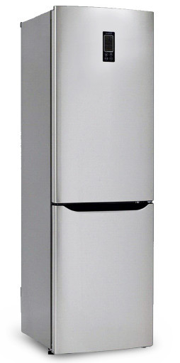 Холодильник Artel HD 455 RWENE стальной