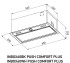 Вытяжка Meferi INBOX60WH PUSH COMFORT PLUS