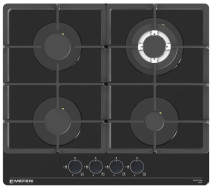 Встраиваемая газовая варочная панель Meferi MGH604BK Glass Power Встраиваемая газовая варочная панель Meferi MGH604BK Glass Power