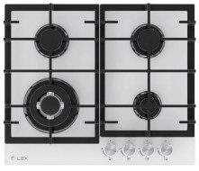 Встраиваемая газовая варочная панель Lex GVG 645 WH