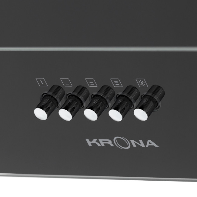 Каминная вытяжка Krona Verein II 600 Black Pb