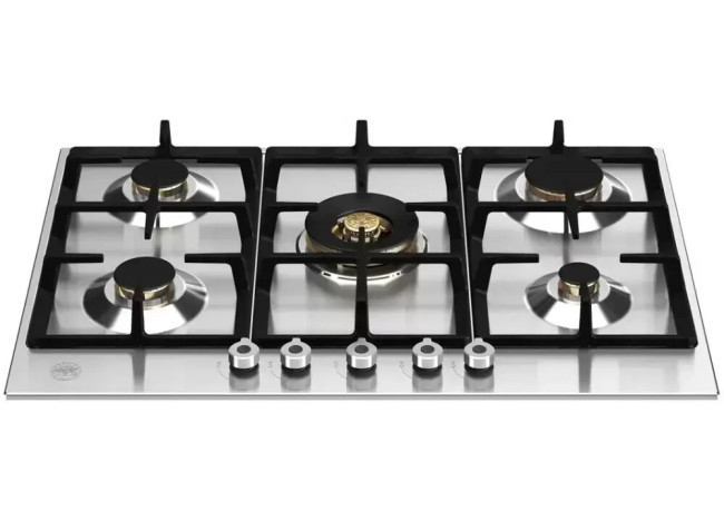 Встраиваемая газовая варочная панель Bertazzoni P755CPROX Встраиваемая газовая варочная панель Bertazzoni P755CPROX
