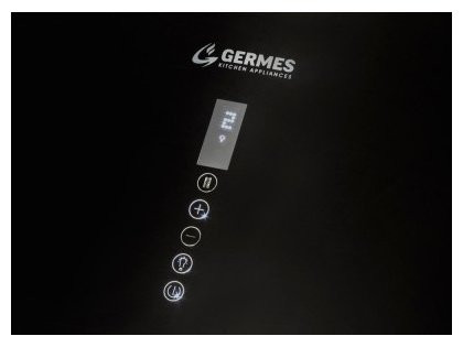 Каминная вытяжка GERMES Sigma 90 BK Каминная вытяжка GERMES Sigma 90 BK