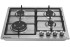 Встраиваемая газовая варочная панель Meferi MGH604IX Light