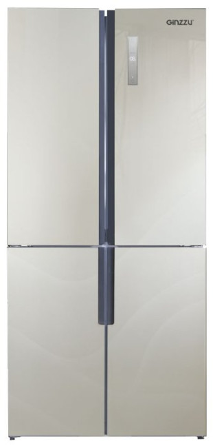 Холодильник Ginzzu NFK-510 Gold glass Холодильник Ginzzu NFK-510 Gold glass