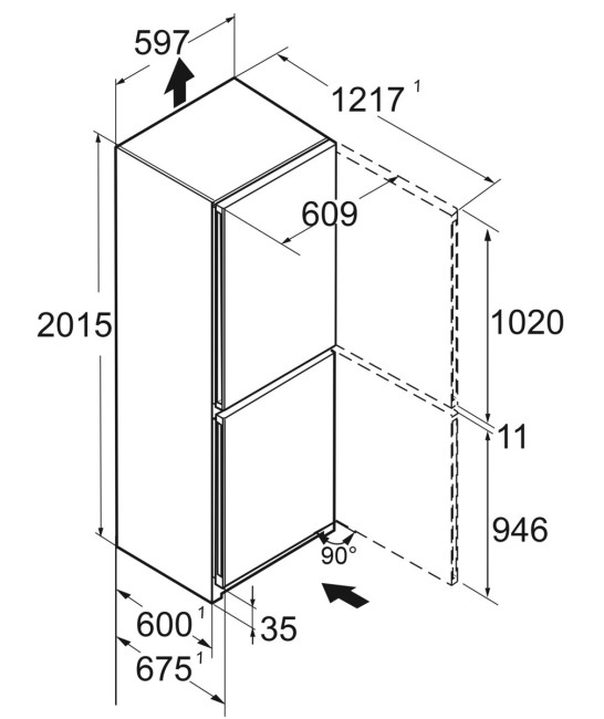 Холодильник Liebherr CNd 5704-22 001 Холодильник Liebherr CNd 5704-22 001