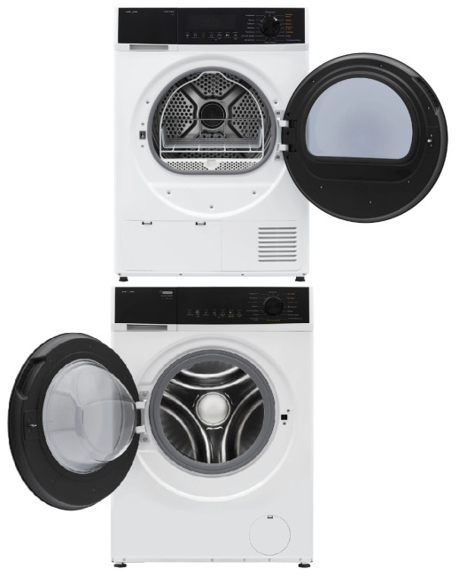 Комплект стиральная и сушильная машина Krona RHENE MAX WHITE 1400 9K WM + 8K DM
