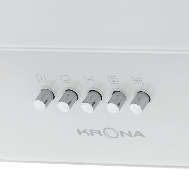 Каминная вытяжка Krona Verein II 600 White Pb