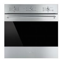 Встраиваемый газовый духовой шкаф smeg SF6341GVX