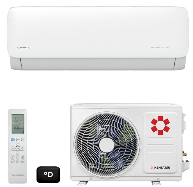 Сплит-система Kentatsu KSGAB26HZRN1W/KSRAB26HZRN1/-40