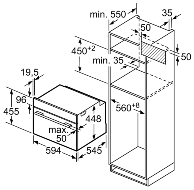 Микроволновая печь Bosch COA565GS0
