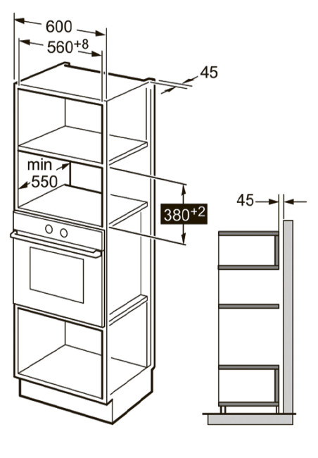 Микроволновая печь встраиваемая Kuppersberg HMW 650 BL