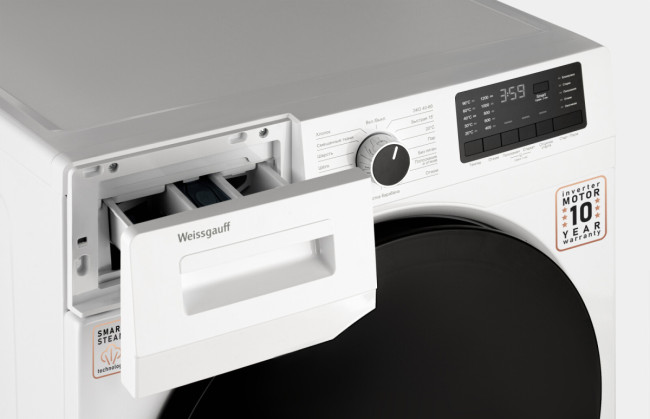 Стиральная машина Weissgauff WM 61210 DC Inverter Steam Стиральная машина Weissgauff WM 61210 DC Inverter Steam