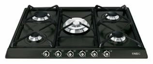 Газовая варочная панель smeg SR775AX