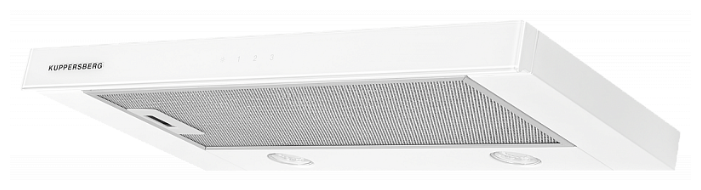 Встраиваемая вытяжка Kuppersberg SLIMLUX S 60 GW белый/белое стекло Встраиваемая вытяжка Kuppersberg SLIMLUX S 60 GW белый/белое стекло