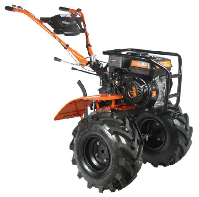 Мотоблок бензиновый PATRIOT Урал с колесами Extreme (440 10 7581) 7.8 л.с.