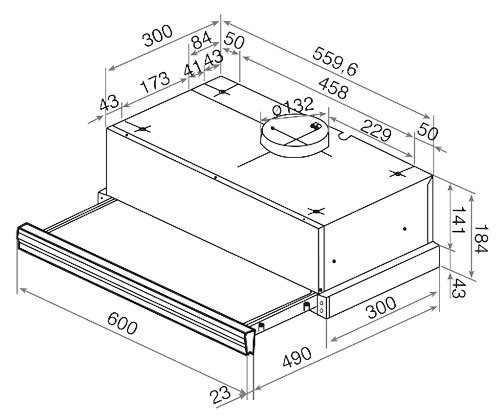 Встраиваемая вытяжка TEKA Advand CNL2 2002 WH (40436701)