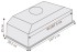 Встраиваемая вытяжка Ciarko SL-Box Medium 70 Встраиваемая вытяжка Ciarko SL-Box Medium 70
