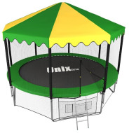 Каркасный батут Unix Line 12ft outside с крышей 366х366х269 см Каркасный батут Unix Line 12ft outside с крышей 366х366х269 см