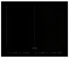 Индукционная варочная панель smeg SIM662WLDX Индукционная варочная панель smeg SIM662WLDX