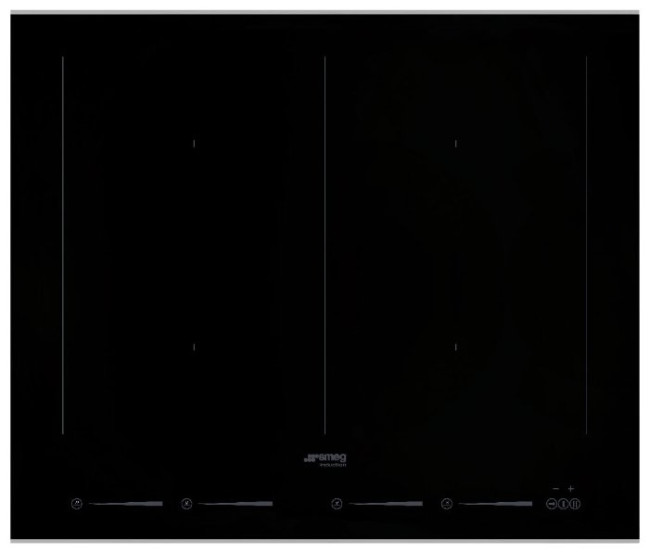 Индукционная варочная панель smeg SIM662WLDX