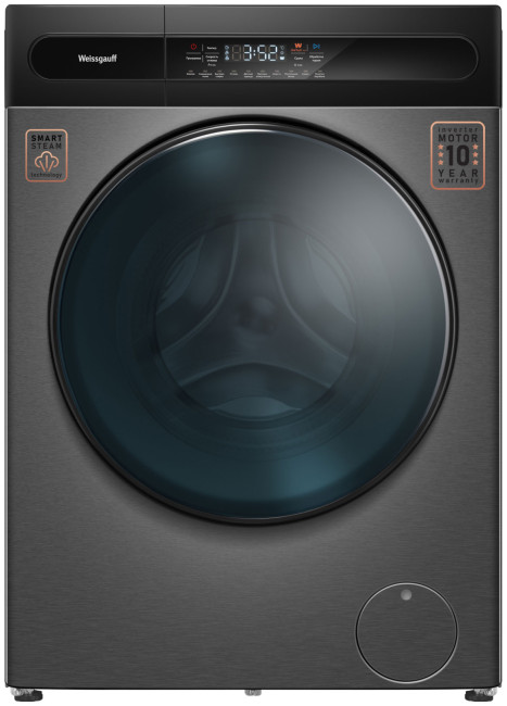 Стиральная машина с сушкой Weissgauff WMD 49411 DC Inverter Steam Grey