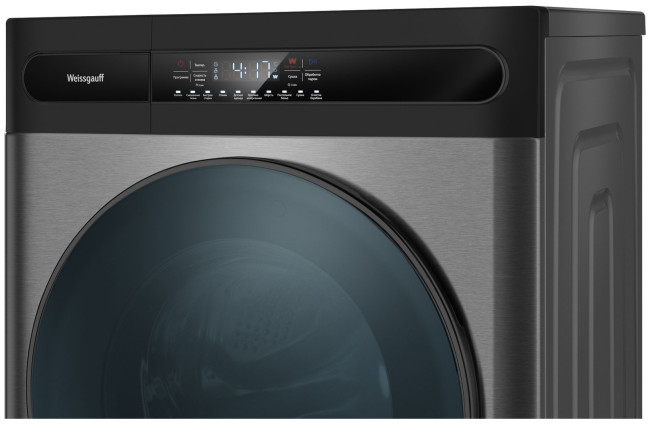 Стиральная машина с сушкой Weissgauff WMD 49411 DC Inverter Steam Grey