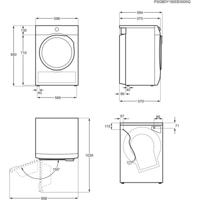 Сушильная машина Electrolux EW6CR527P Сушильная машина Electrolux EW6CR527P