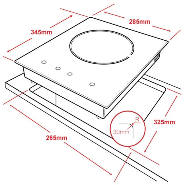 Индукционная варочная панель Ginzzu HCI-151