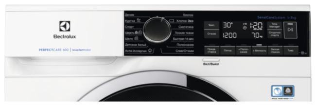 Стиральная машина Electrolux PerfectCare 600 EW6S2R27C Стиральная машина Electrolux PerfectCare 600 EW6S2R27C