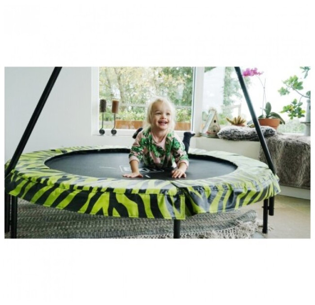 Каркасный батут Exit Toys Тигги 140 с ручкой 140х140 см Каркасный батут Exit Toys Тигги 140 с ручкой 140х140 см