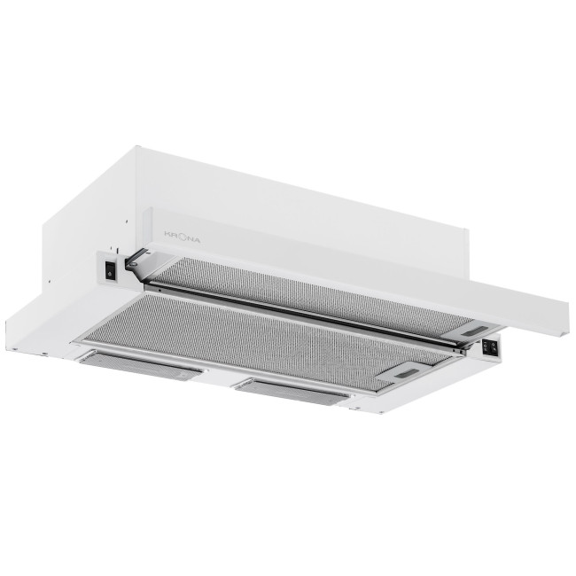 Встраиваемая вытяжка Krona Vendy 600 white