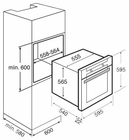 Электрический духовой шкаф TEKA HL 840 (41552410)