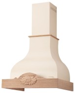 Каминная вытяжка PYRAMIDA Margarita 60 ivory
