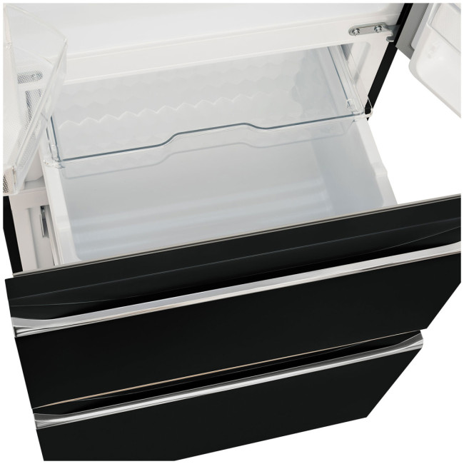 Холодильник Tesler RFD-361I BLACK GLASS