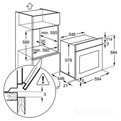 Духовой шкаф Electrolux OPEC 6559 X
