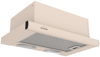 Вытяжка Elikor Интегра 60П-400-В2Л (КВ II М-400-60-260) крем/крем