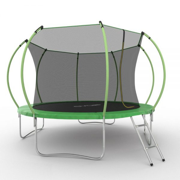 Каркасный батут EVO Jump 10FT Internal Green с сеткой и лестницей Каркасный батут EVO Jump 10FT Internal Green с сеткой и лестницей