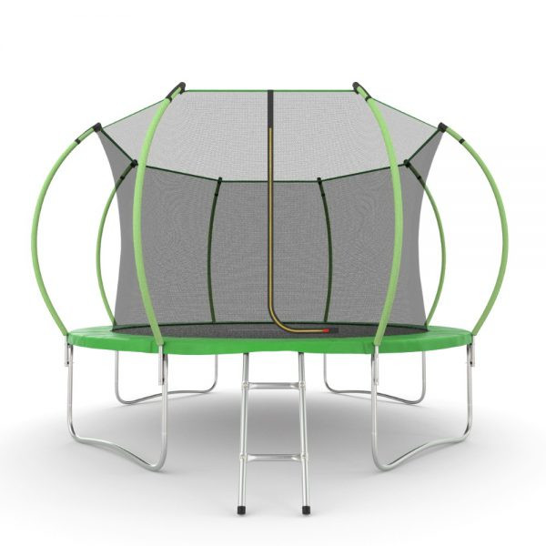 Каркасный батут EVO Jump 10FT Internal Green с сеткой и лестницей Каркасный батут EVO Jump 10FT Internal Green с сеткой и лестницей