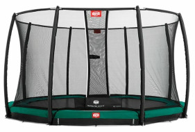 Каркасный батут Berg InGround Favorit + Safety Net Deluxe 330 330х330х200 см Каркасный батут Berg InGround Favorit + Safety Net Deluxe 330 330х330х200 см