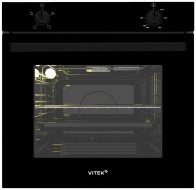 Электрический духовой шкаф Vitek VEO 6230 BG, стекло черное
