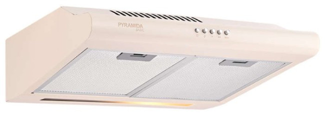 Подвесная вытяжка PYRAMIDA Basic Uno 60 IVORY Подвесная вытяжка PYRAMIDA Basic Uno 60 IVORY