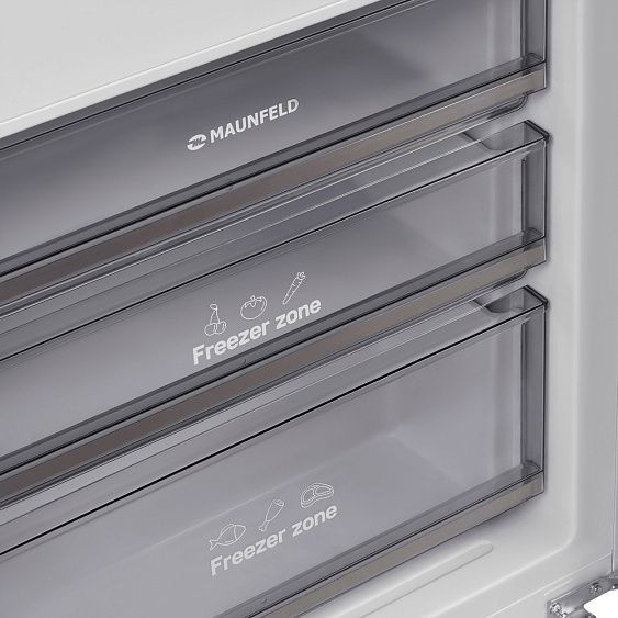 Холодильник MAUNFELD MBF19369NFWGR LUX Inverter Холодильник MAUNFELD MBF19369NFWGR LUX Inverter