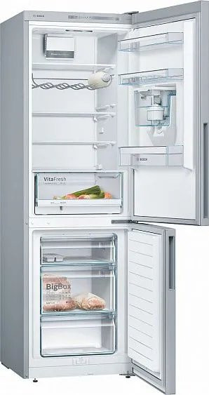 Холодильник Bosch KGW36XL30 нержавеющая сталь Холодильник Bosch KGW36XL30 нержавеющая сталь