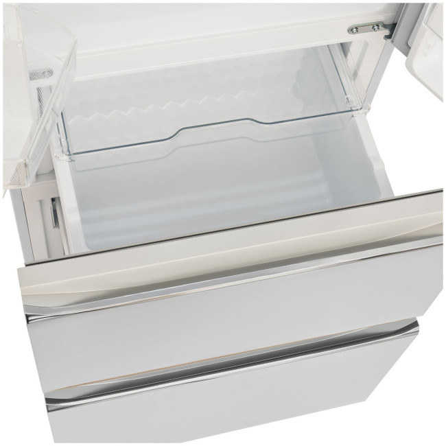 Холодильник Tesler RFD-361I WHITE GLASS