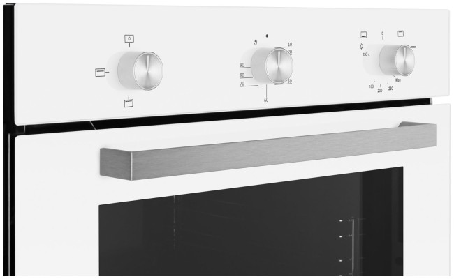 Газовый духовой шкаф Weissgauff WGO 702 White Glass Газовый духовой шкаф Weissgauff WGO 702 White Glass