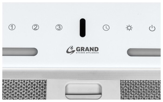 Встраиваемая вытяжка GRAND Petra GC 60 белый