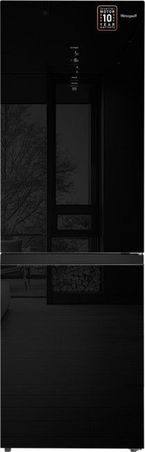 Холодильник Weissgauff WRK 185 Total NoFrost Inverter Black Glass Холодильник Weissgauff WRK 185 Total NoFrost Inverter Black Glass