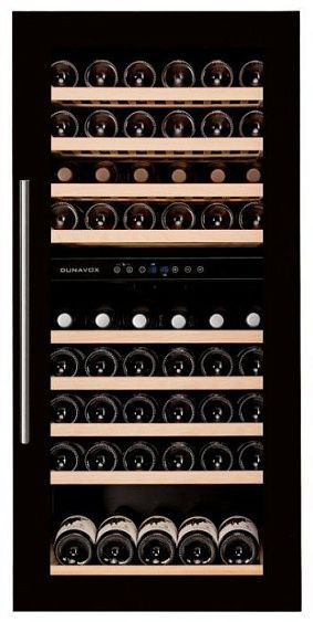 Винный шкаф DUNAVOX dx-89.215bdbk Винный шкаф DUNAVOX dx-89.215bdbk
